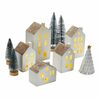 Canvas 10-Pc Ceramic House Set With LED Lights - $59.99