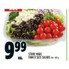 Store Made Family Size Salads - $9.99