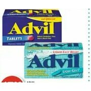 Advil Pain Relief Tablets or Liqui-Gels - $17.99