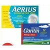 Aerius or Claritin Allergy Tablets - $22.99