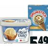Real Dairy Ice Cream or Drumsticks - $5.49