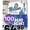 Labatt Bud Light, Molson Ultra Beer - 2/$64.98